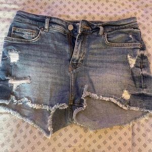 h&m denim shorts